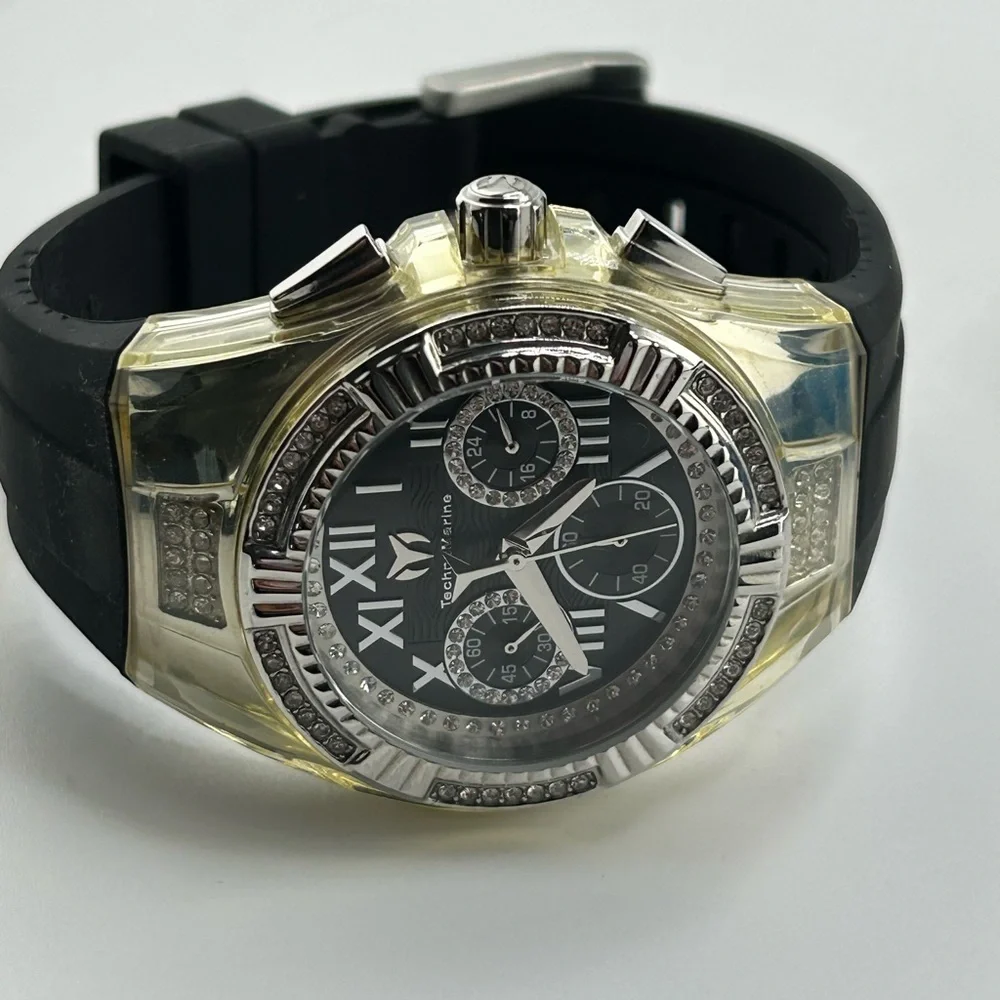TechnoMarine Cruise Original Men's Watch - 45mm, Black (TM-121150)